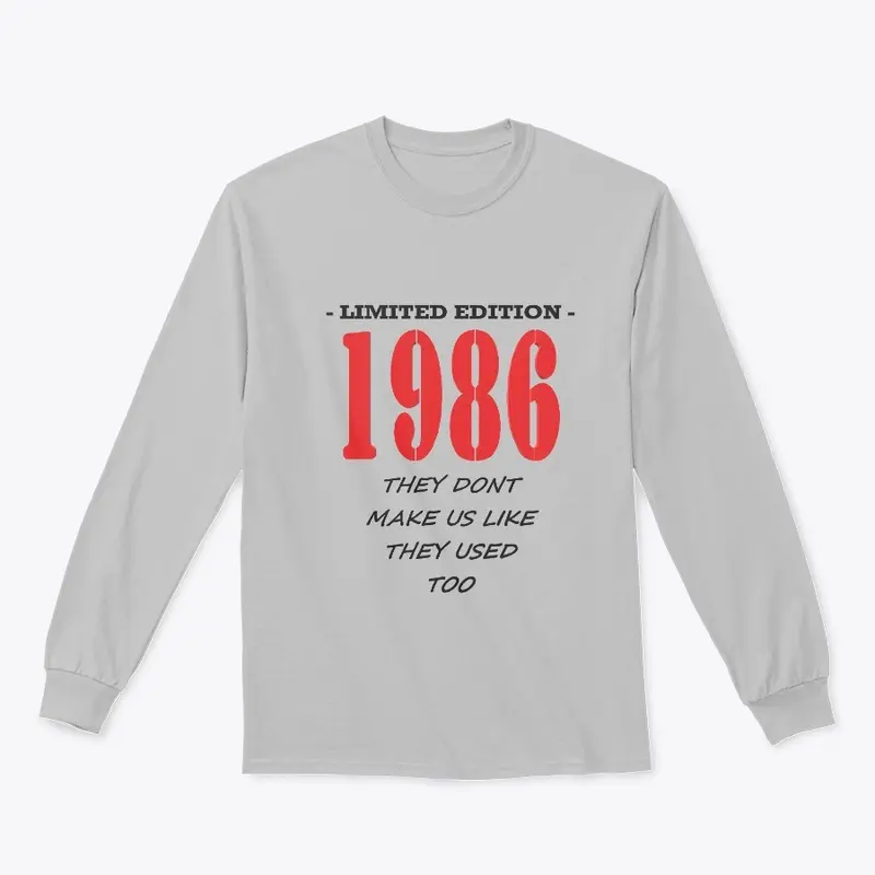 LIMITED EDITION 1986